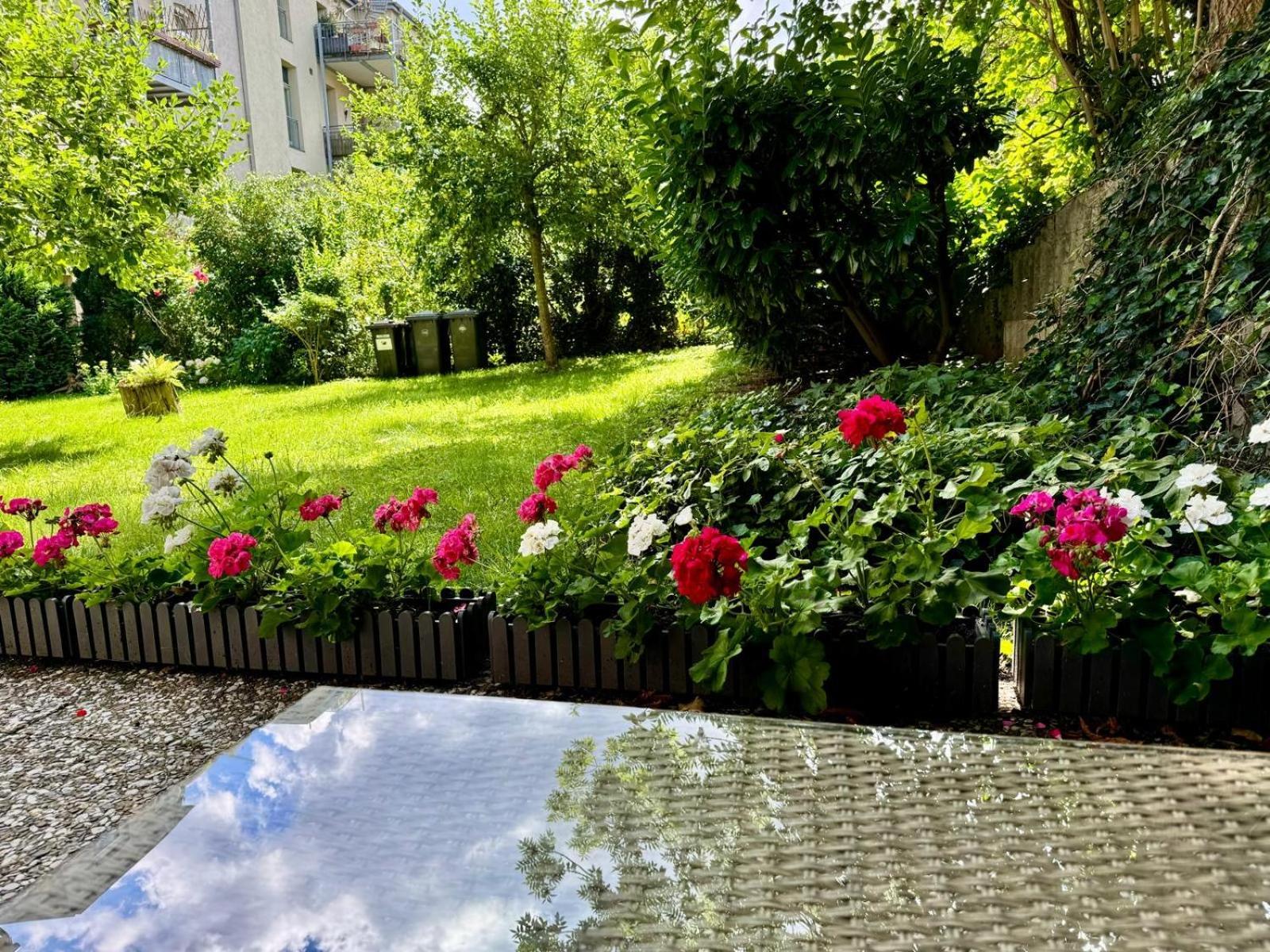 Attraktive Wohnung Im Gruenen Hinterhof Schwerin  Ngoại thất bức ảnh